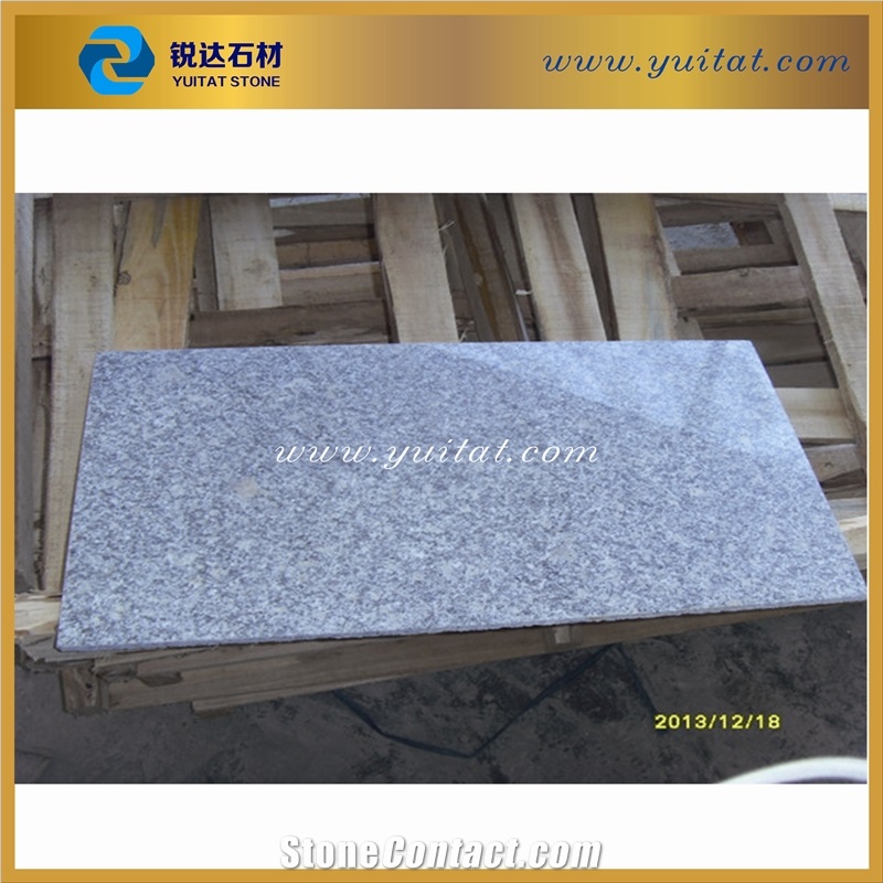 Chinese G602 Grey Granite Thin Floor & Stair Tile, China Grey Granite