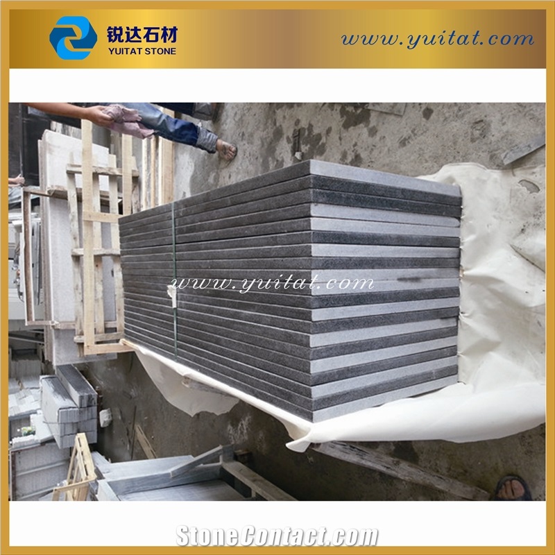 Chinese Impala Black Granite Bath Top, G654 Black Granite Bathroom Top, High Polished Surface, Low Price