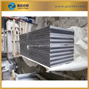 Chinese Impala Black Granite Bath Top, G654 Black Granite Bathroom Top, High Polished Surface, Low Price