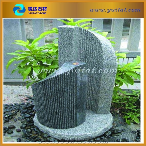 Grey Granite G654 Garden Water Fountain