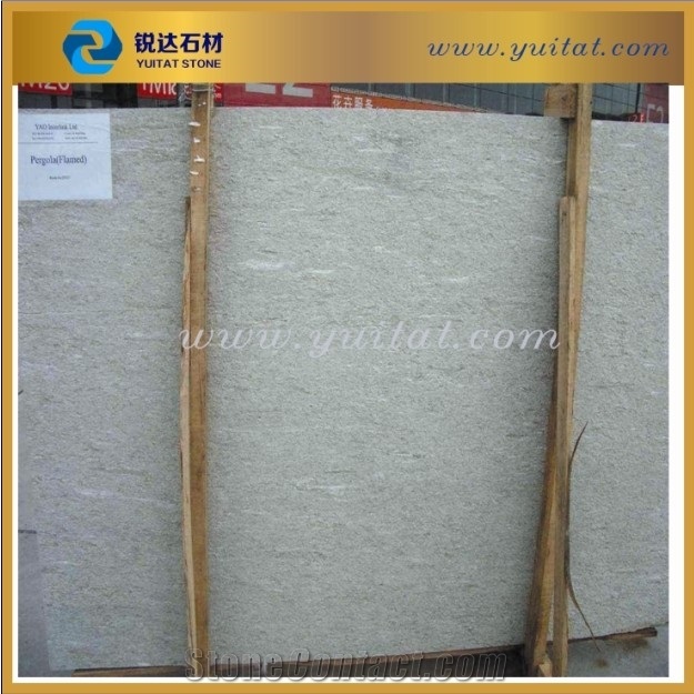 Own Quarry China Green Granite Pergola Green Flamed Slab