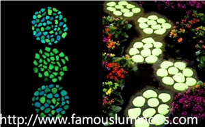 Glow Gravel & Stone for Garden Decoration, Ceramic and Glass Gravels