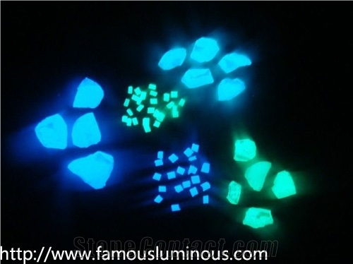 Glow Gravel & Stone for Garden Decoration, Ceramic and Glass Gravels