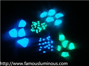 Glow Gravel & Stone for Garden Decoration, Ceramic and Glass Gravels