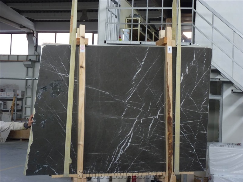Elegant Grey Marble Slabs