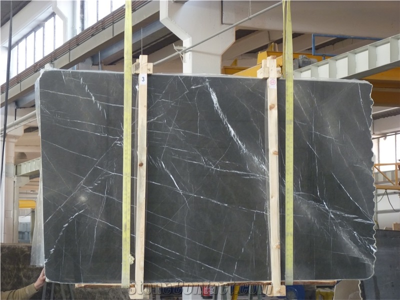 Elegant Grey Marble Slabs