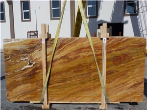 Travertine Caramel Slabs