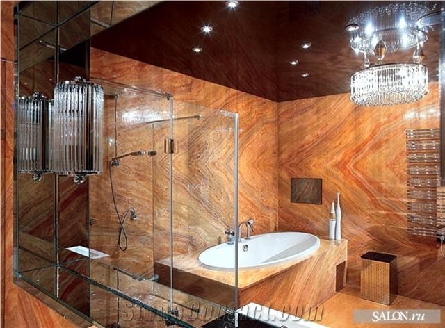 Travertine Caramel Slabs