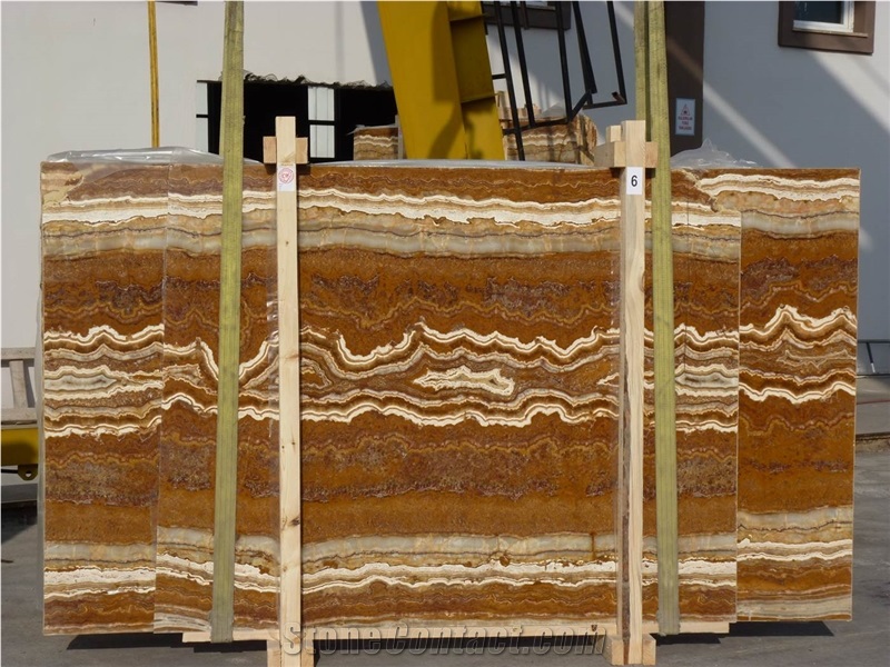 Turkey Tiger Onyx Slabs