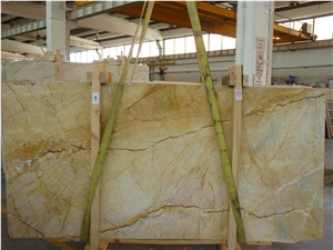 Yellow River Marble Slabs, Tiles