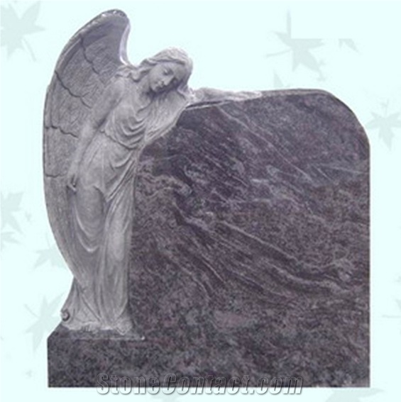 Amercian Type Monument, Bahama Blue Granite Monuments