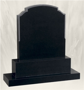 Black Granite Gravestone, Shanxi Black Monument & Tombstone