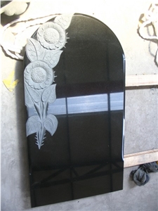 Shanxi Black Granite Gravestone