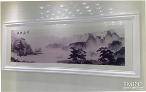 Home Decor Nano Crystallized Glass Stone Panels Carve Sculpture Art Works Artificial Stone Tile