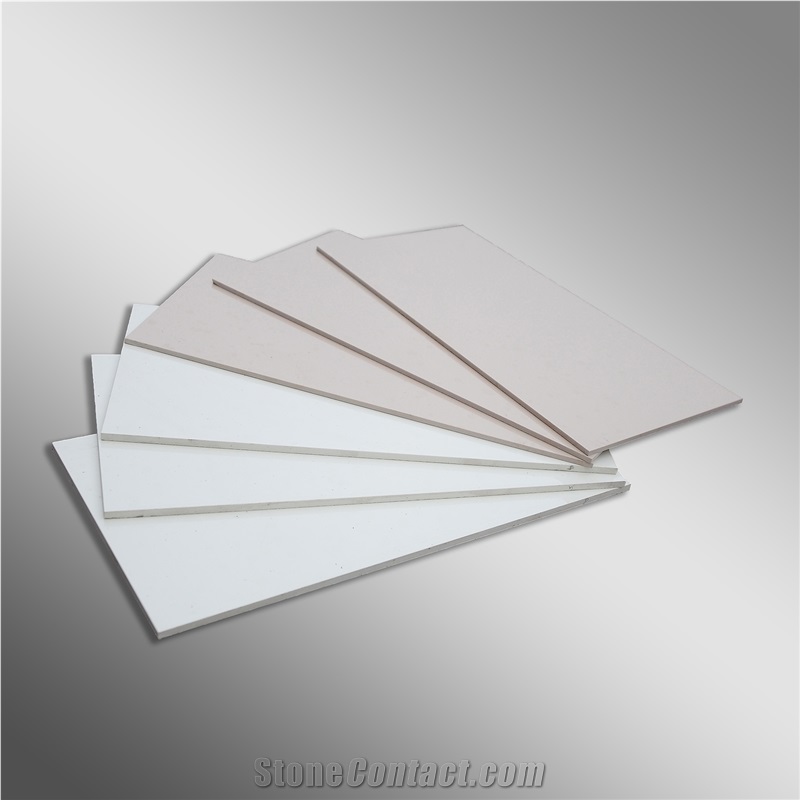 Pure Color Nano Crystallized Glass Stone Slabs Big Panel Cut-To-Size Tile Solide Surface