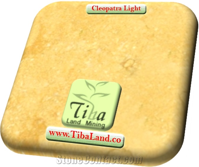 Cleopatra Light Slabs & Tiles, Giallo Cleopatra Marble