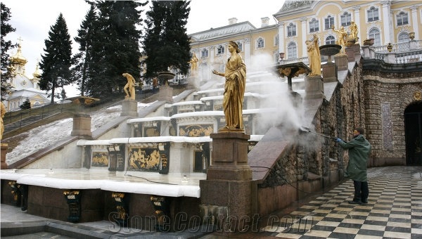 White Marble Fountain Project
