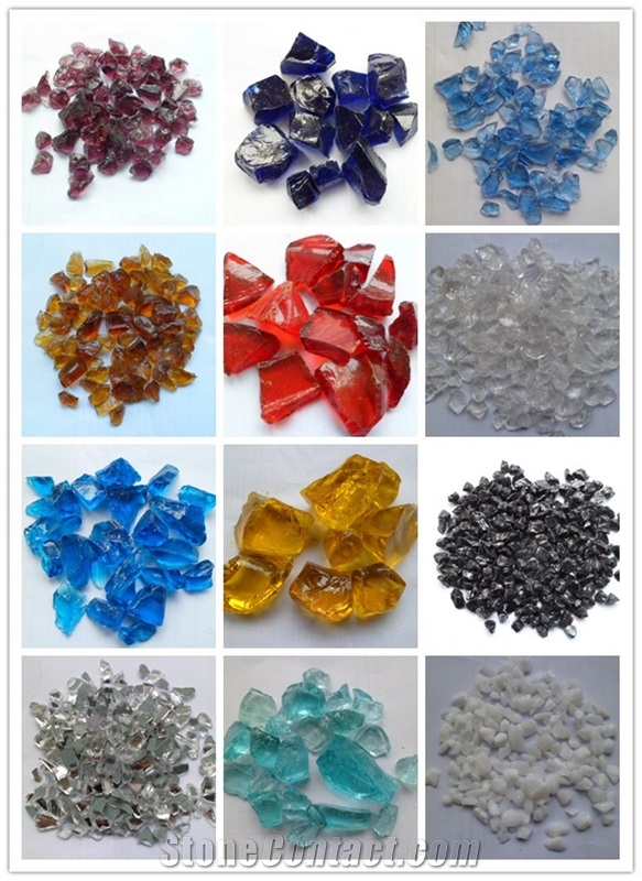 Landscaping Glass Pebbles