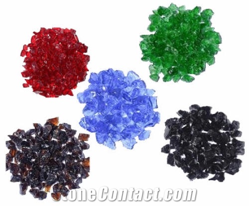 Landscaping Glass Pebbles