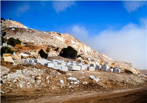 Turcamar Bai Yulan Beige Marble Blocks, Turkey Beige Marble
