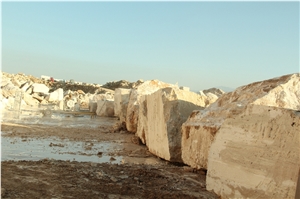 Denizli Travertine Blocks, Classic Travertine Blocks