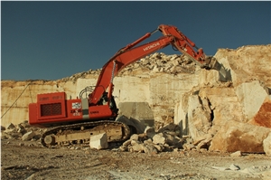 Denizli Travertine Blocks, Classic Travertine Blocks