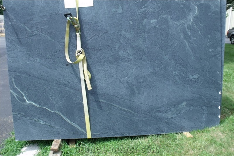 Julia Soapstone Slabs, Brazil Grey Soapstone