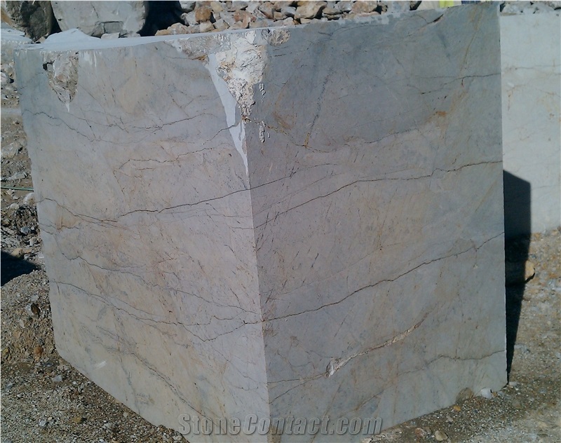 Silver River Marble Blocks, Turkey Grey Marble