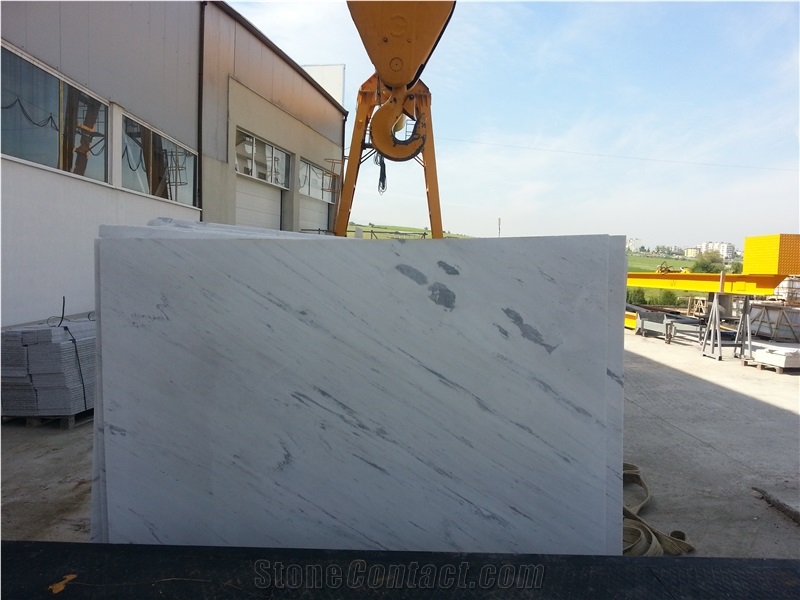 Bianco Sivetz Marble Slabs & Tiles, Bulgaria White Marble