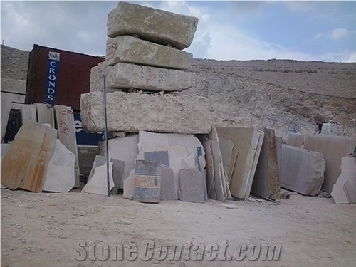 Golden Cream Marble Blocks, Egypt Beige Marble