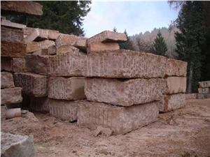 Rosa Perlino Marble Blocks, Italy Pink Marble