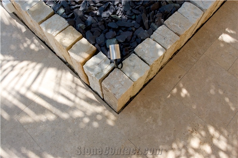 Sinai Pearl Limestone Pavers
