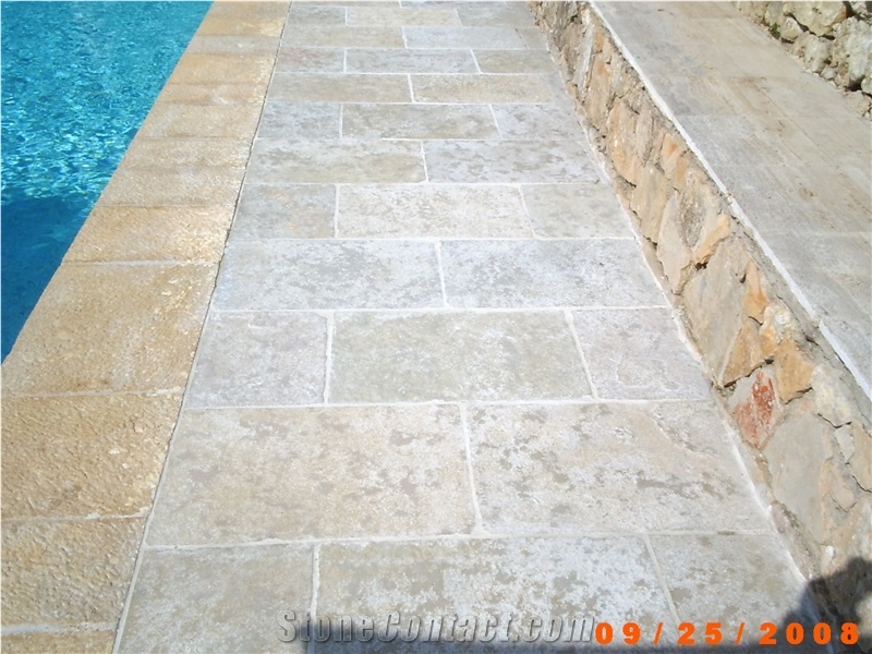 Sinai Pearl Limestone Pavers