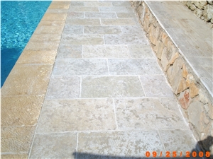 Sinai Pearl Limestone Pavers