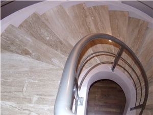 Daino Venato Stairs