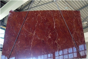 Red Medenine Marble Block