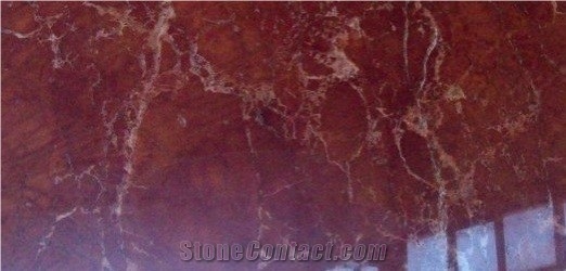 Red Medenine Marble Block