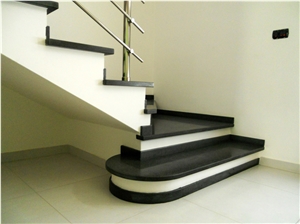 Pietra Lavica Basalt Stairs