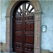 Portale in Pietra, Santafiora Brown Sandstone Home Decor, Santafiora Fiorito Brown Sandstone Home Decor