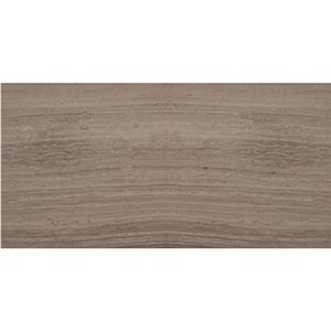 Ash Vein Cut Deep Brushed Slab, Indonesia Brown Limestone
