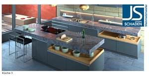 Azul Noche Granite Kitchen Countertop Azul Noche Granite Kitchen Countertop