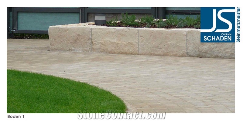 India Beige Sandstone Pavements