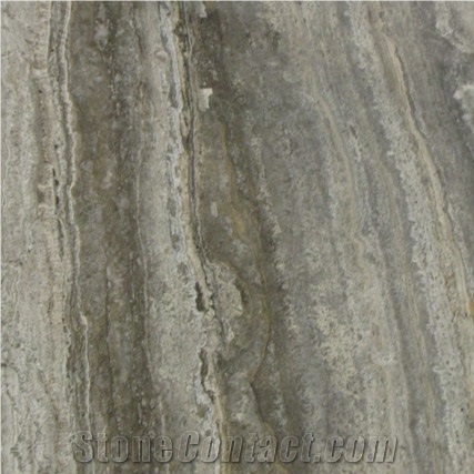 Silver Travertine Slabs