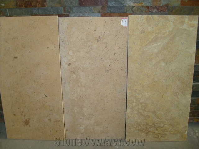 Beige Limestone Slabs & Tiles