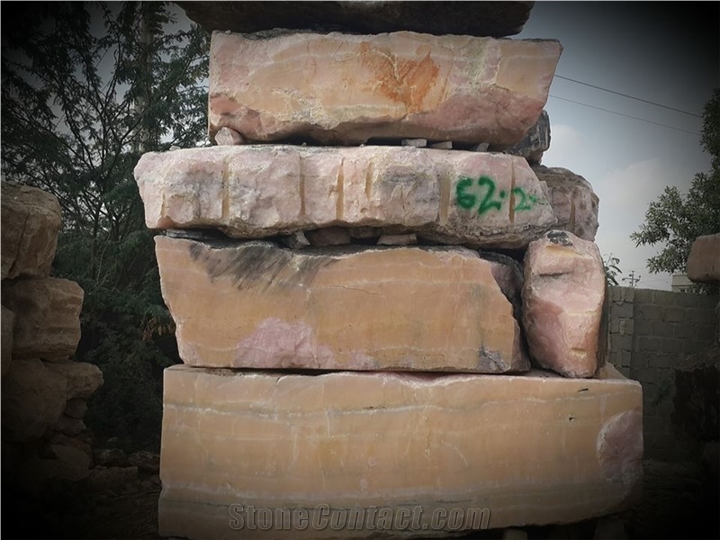 Pink Onyx Block, Pakistan Pink Onyx