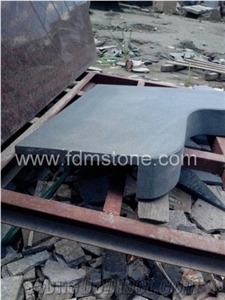 Best Price Hainan black  Swimming Pool Coping Stones with Unique Design