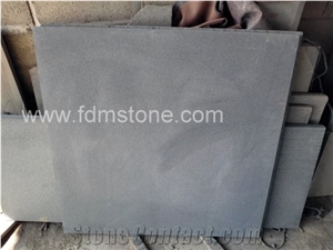 Micro Holes Basalto Tile Pedras Do Basalto, Stone Basalt Slabs & Tiles,G684 Black Basalt/China Black/Black Tiles/Honed/Flamed Surface G684