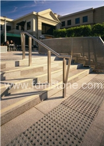 Natural Tactile Stone for Walkway, G603 Grey Granite Blind Pavers