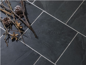 Brazilian Black Slate Riven