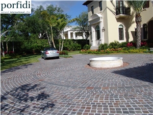 Cubico Regular / Irregular, Porphyry Cube Stone & Pavers, Porfido Trentino Cube Stone, Porfido Trentino Granite Cube Stone